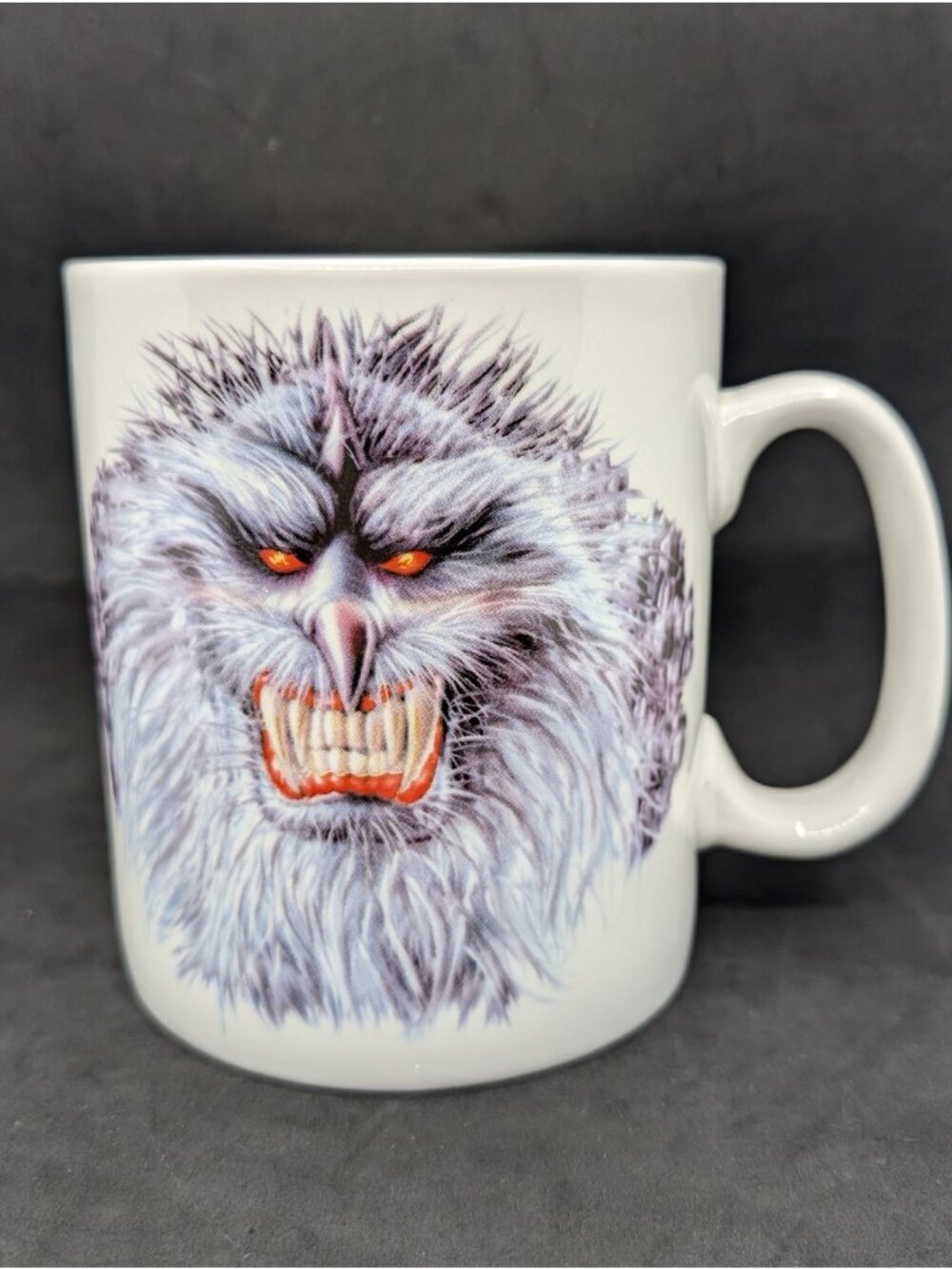 Mug Busch Gardens Williamsburg Alpengeist Roller Coaster Abominable Snow monster